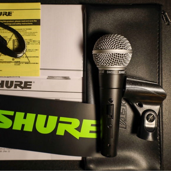 Shure SM58S vocal microphone with on/off switch - Picture 2 of 4